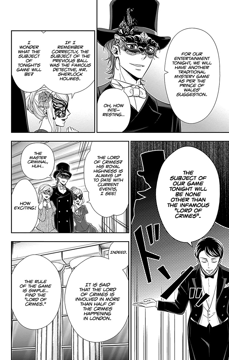 Yukoku no Moriarty Chapter 20 page 13 - Chapter 20: A Scandal In British Empire Act 4