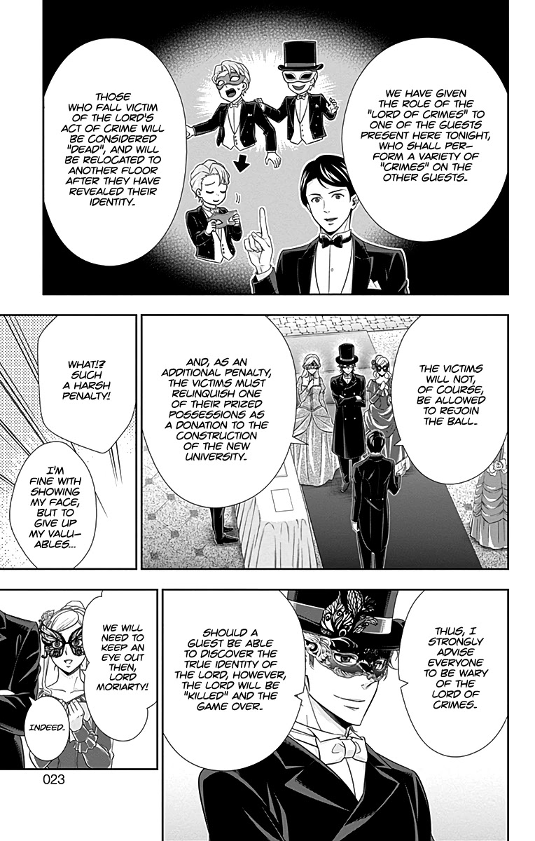 Yukoku no Moriarty Chapter 20 page 14 - Chapter 20: A Scandal In British Empire Act 4