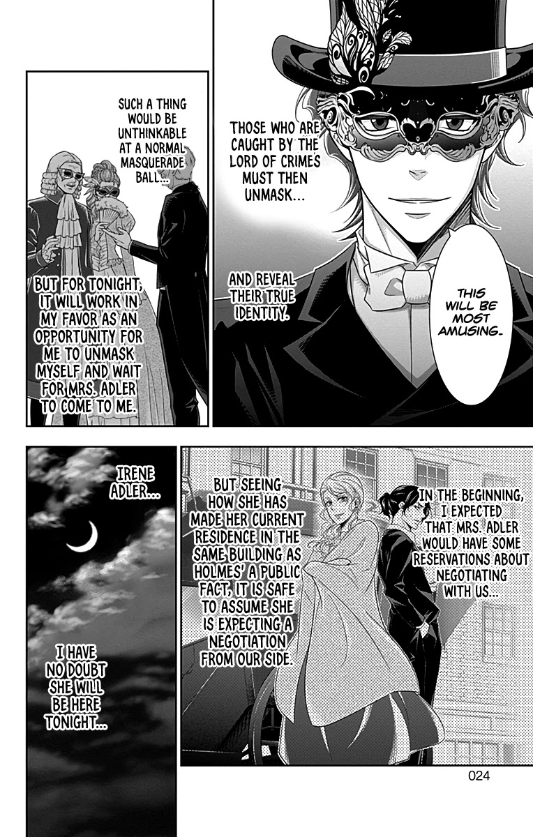 Yukoku no Moriarty Chapter 20 page 15 - Chapter 20: A Scandal In British Empire Act 4