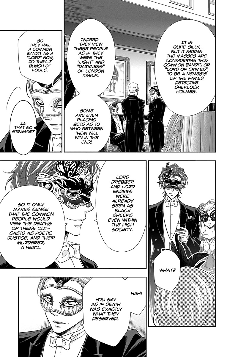 Yukoku no Moriarty Chapter 20 page 18 - Chapter 20: A Scandal In British Empire Act 4