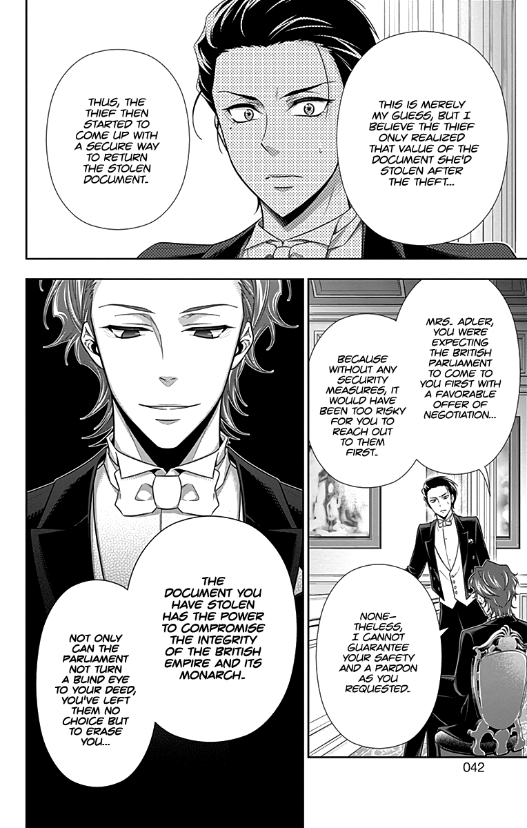 Yukoku no Moriarty Chapter 20 page 33 - Chapter 20: A Scandal In British Empire Act 4