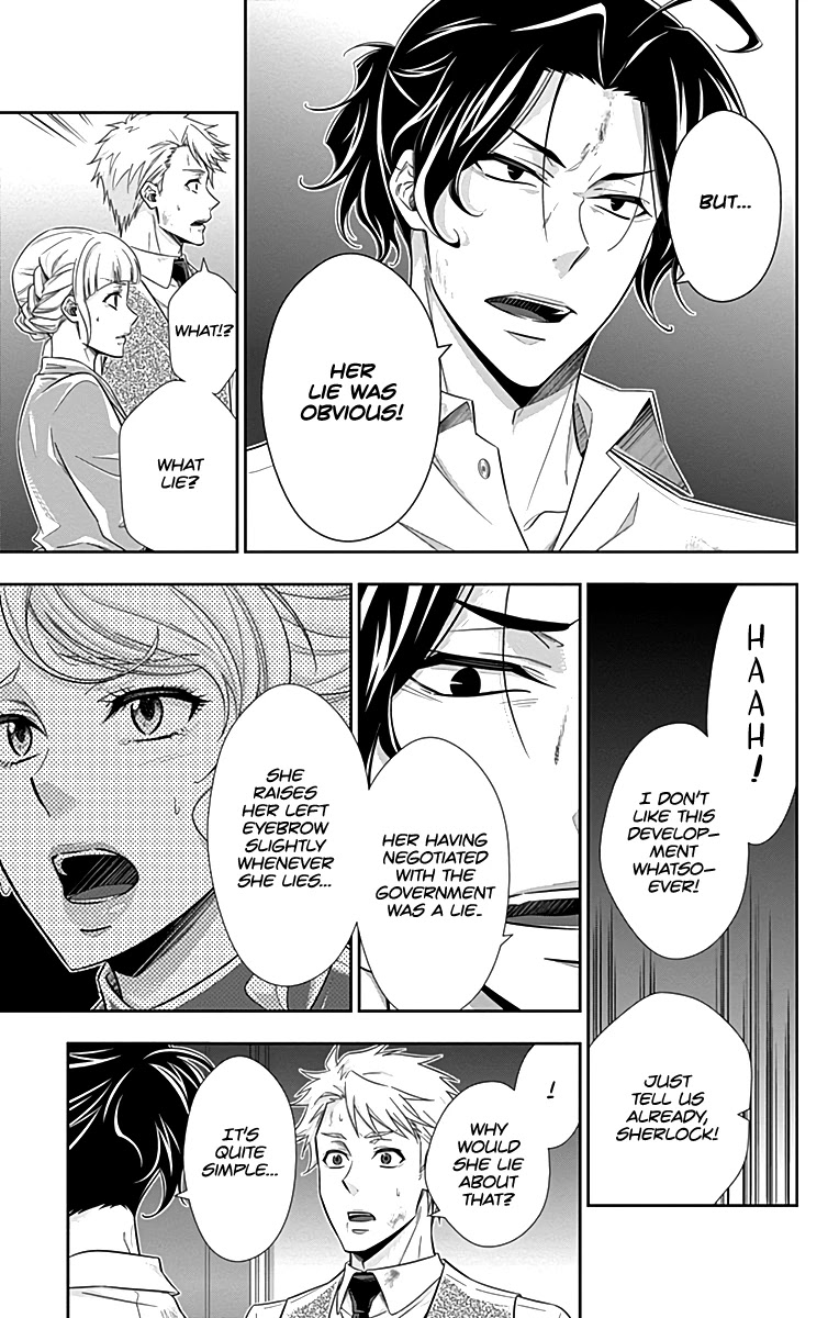 Yukoku no Moriarty Chapter 21 page 43 - Chapter 21: A Scandal In British Empire Act 5