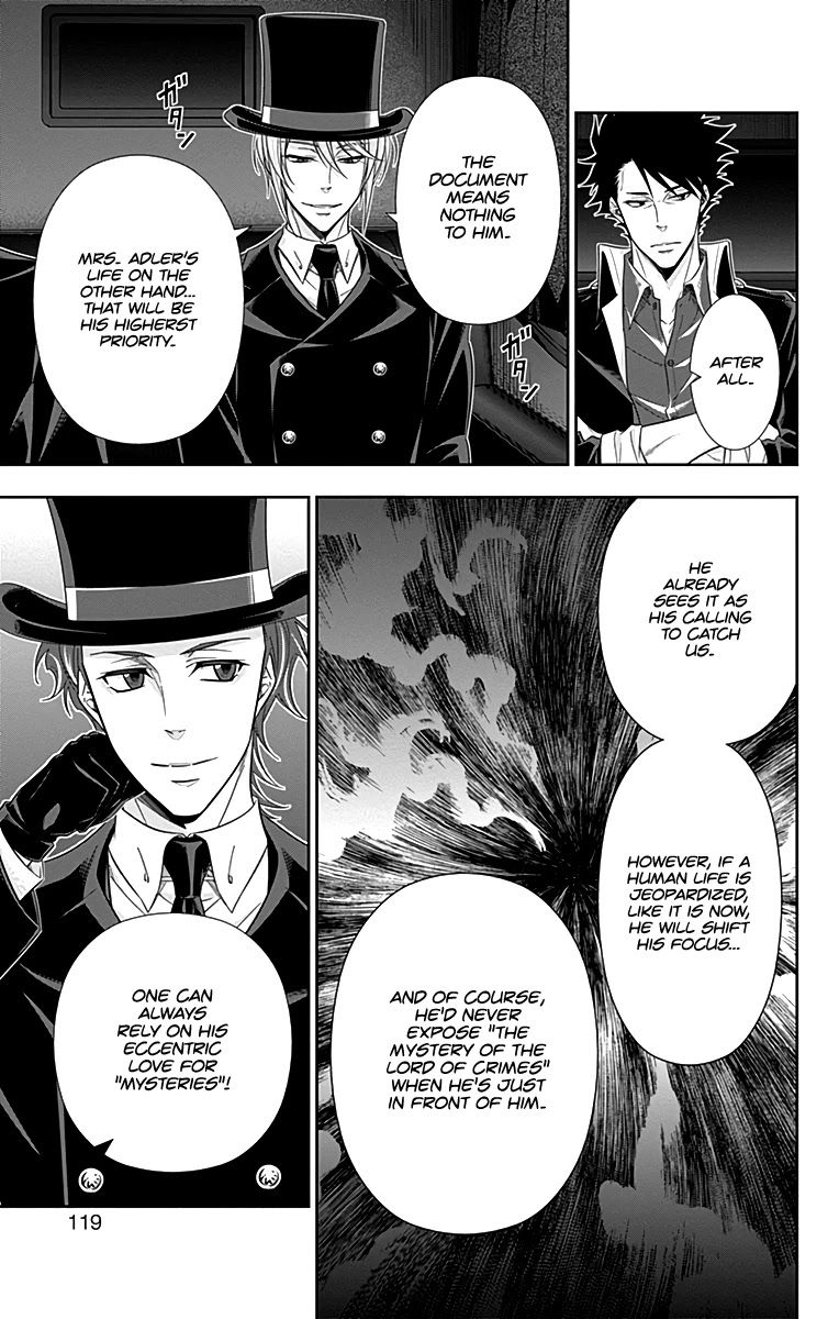 Yukoku no Moriarty Chapter 22 page 17 - Chapter 22: A Scandal In British Empire Act 6
