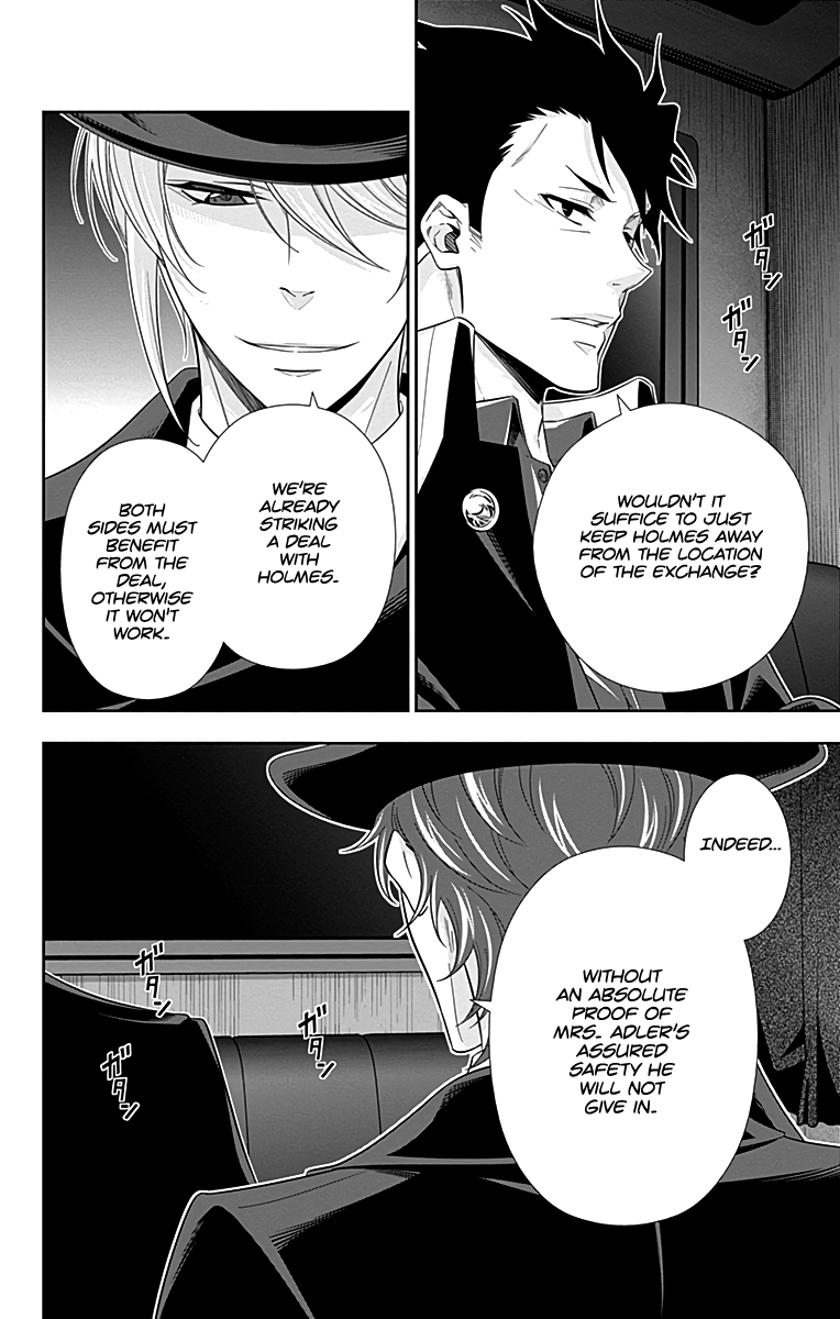 Yukoku no Moriarty Chapter 22 page 18 - Chapter 22: A Scandal In British Empire Act 6