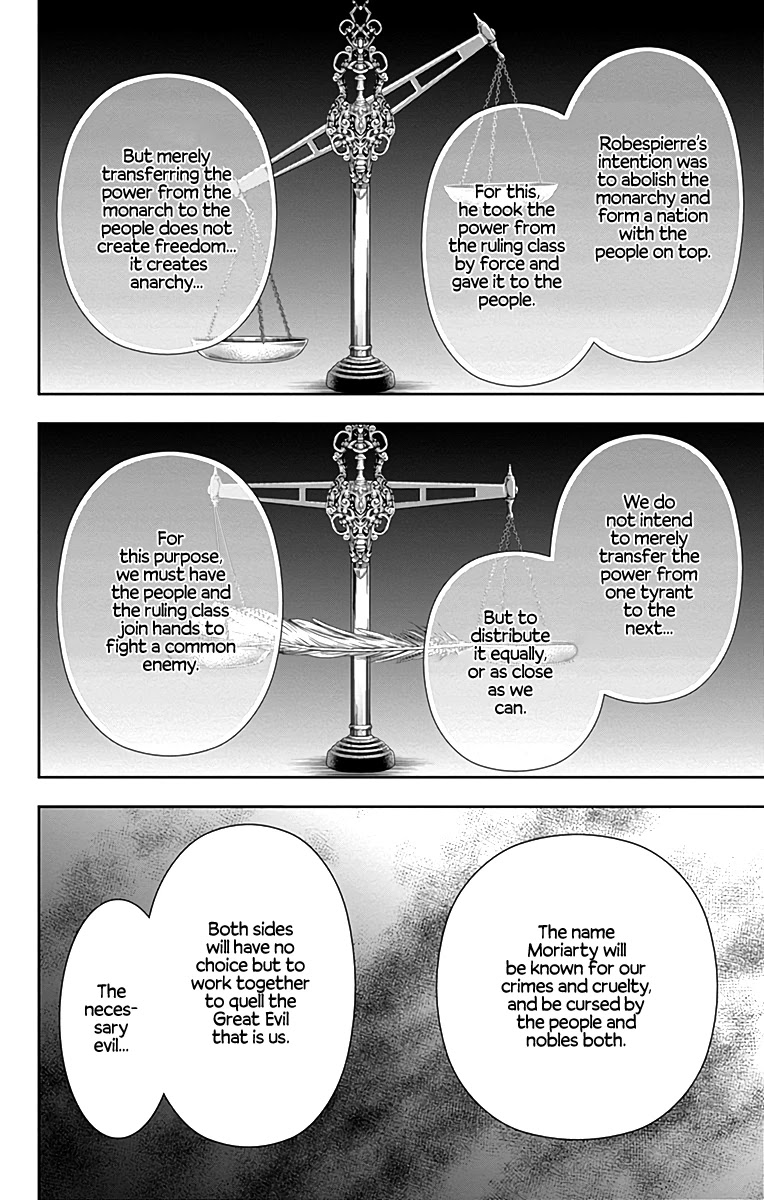 Yukoku no Moriarty Chapter 23 page 22 - Chapter 23: A Scandal In British Empire Act 7