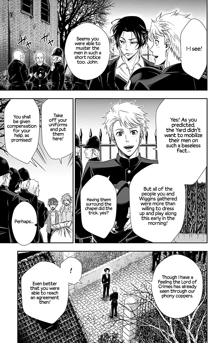 Yukoku no Moriarty Chapter 23 page 3 - Chapter 23: A Scandal In British Empire Act 7