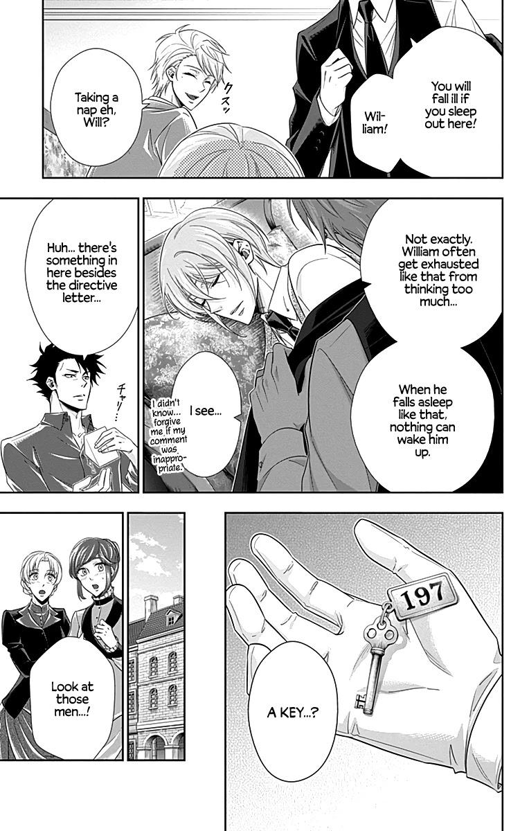 Yukoku no Moriarty Chapter 24 page 15 - Chapter 24: The Adventure of Four Servants