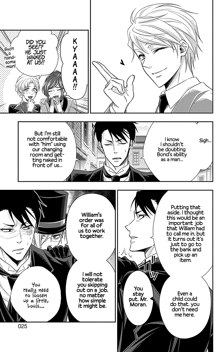 Yukoku no Moriarty Chapter 24 page 17 - Chapter 24: The Adventure of Four Servants