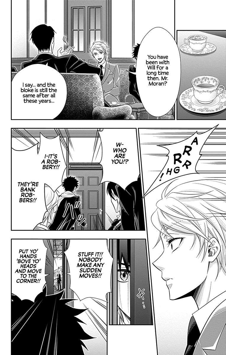 Yukoku no Moriarty Chapter 24 page 20 - Chapter 24: The Adventure of Four Servants