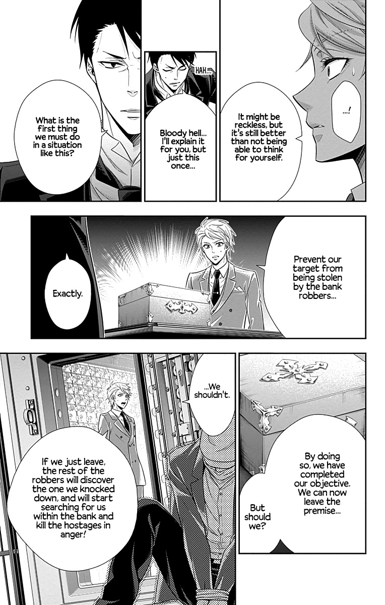 Yukoku no Moriarty Chapter 24 page 27 - Chapter 24: The Adventure of Four Servants