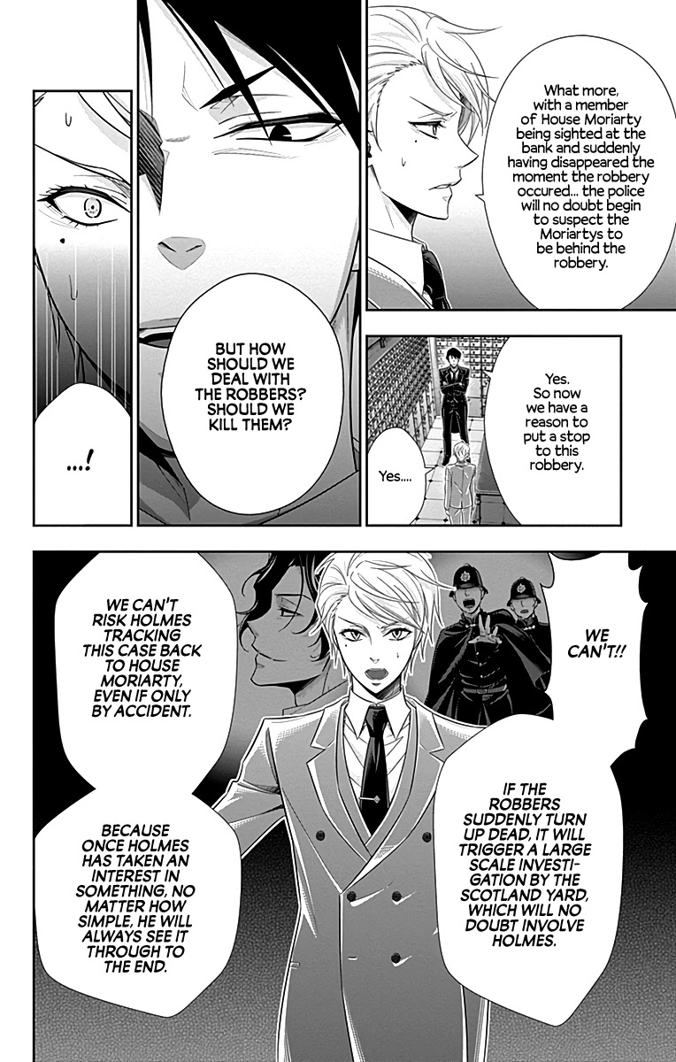 Yukoku no Moriarty Chapter 24 page 28 - Chapter 24: The Adventure of Four Servants