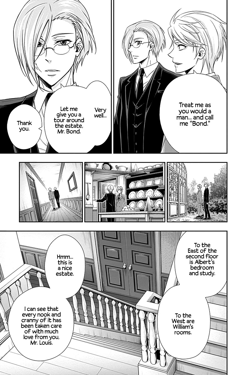 Yukoku no Moriarty Chapter 24 page 3 - Chapter 24: The Adventure of Four Servants