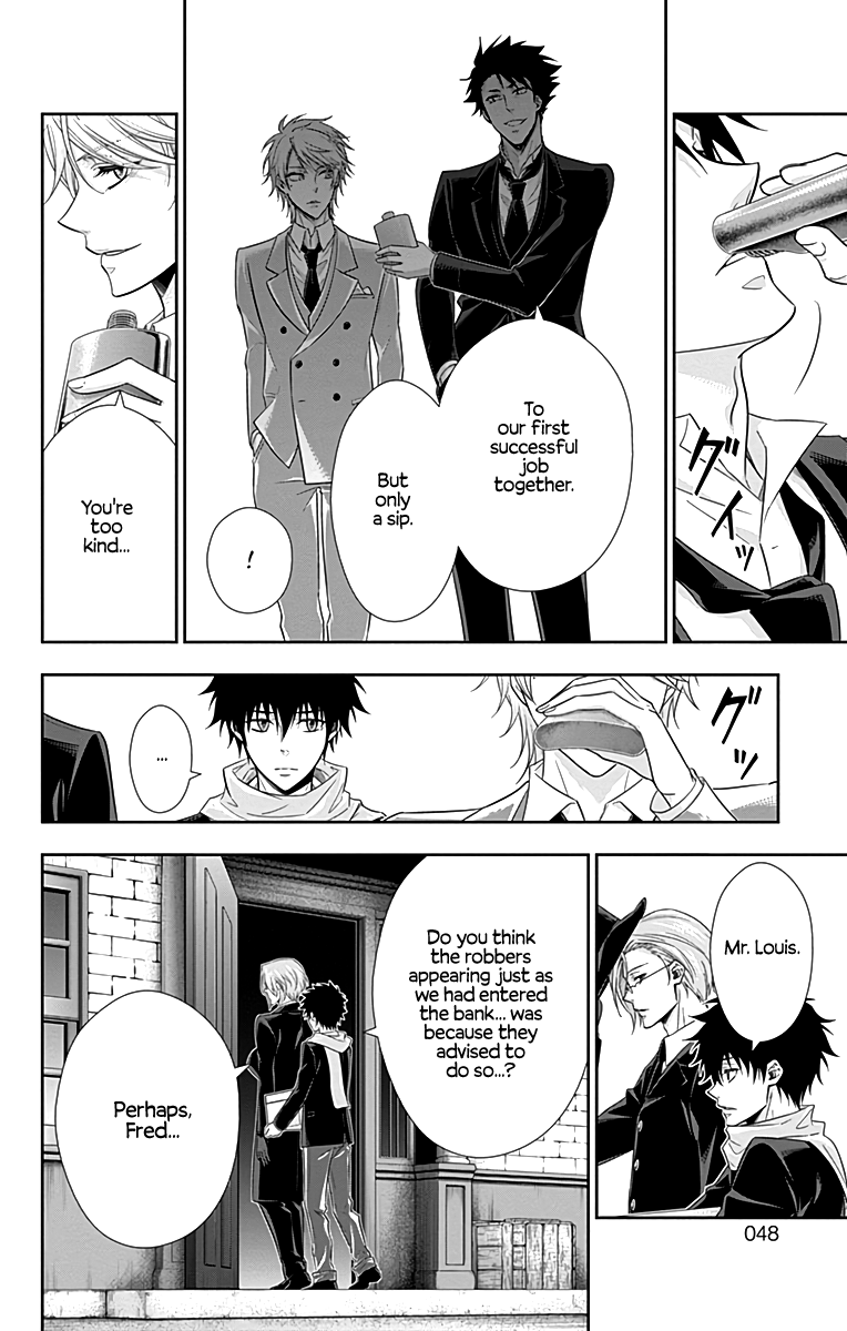 Yukoku no Moriarty Chapter 24 page 40 - Chapter 24: The Adventure of Four Servants
