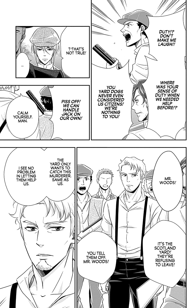 Yukoku no Moriarty Chapter 25 page 23 - Chapter 25: The Phantom of Whitechapel Act 1