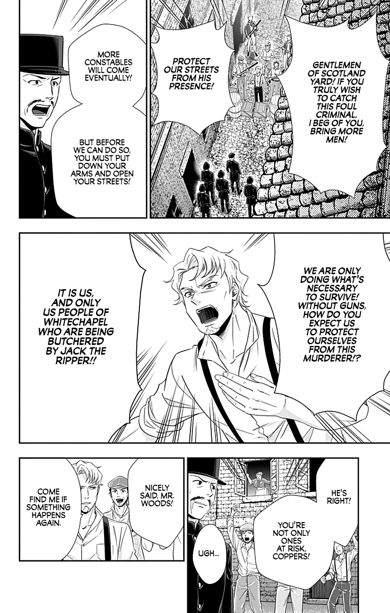 Yukoku no Moriarty Chapter 25 page 24 - Chapter 25: The Phantom of Whitechapel Act 1