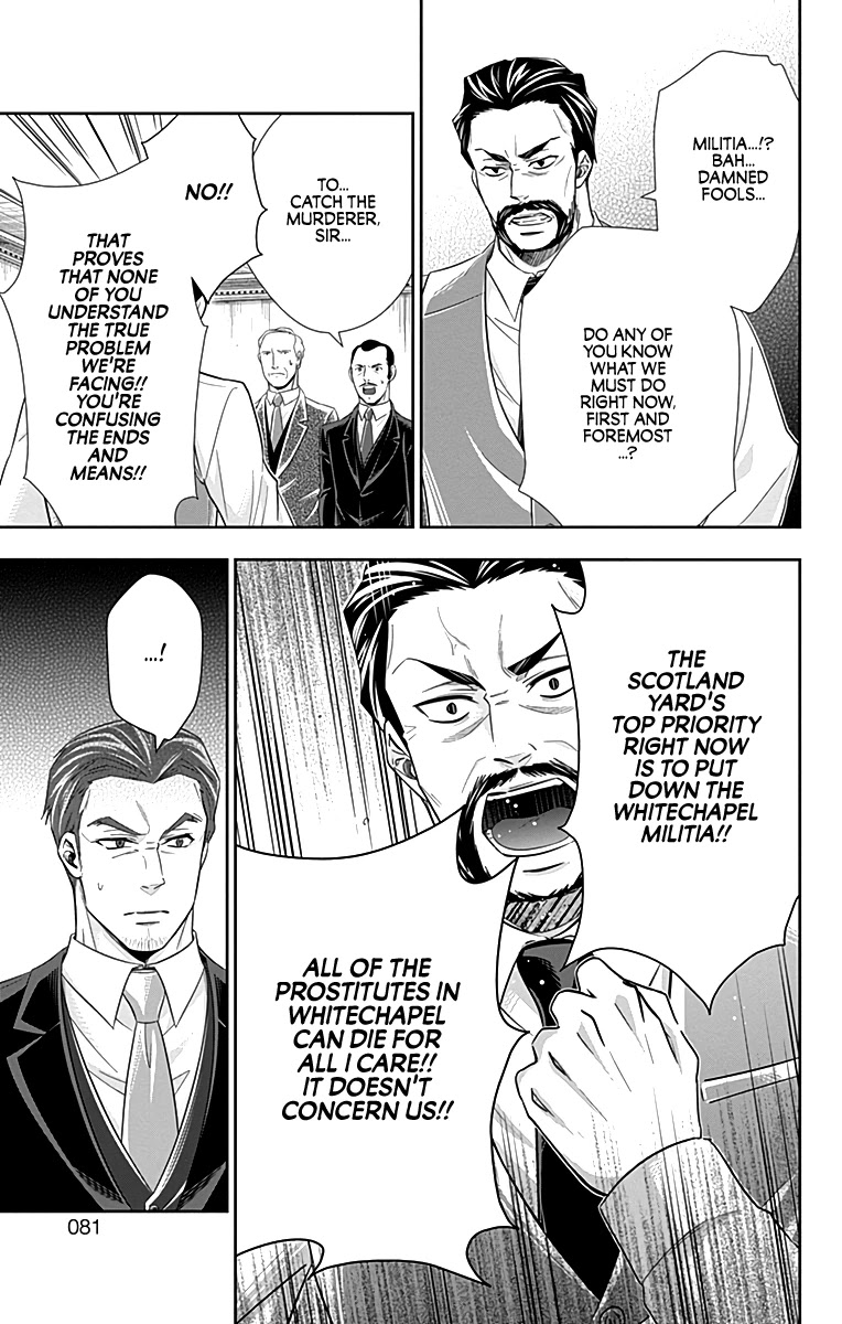 Yukoku no Moriarty Chapter 25 page 27 - Chapter 25: The Phantom of Whitechapel Act 1