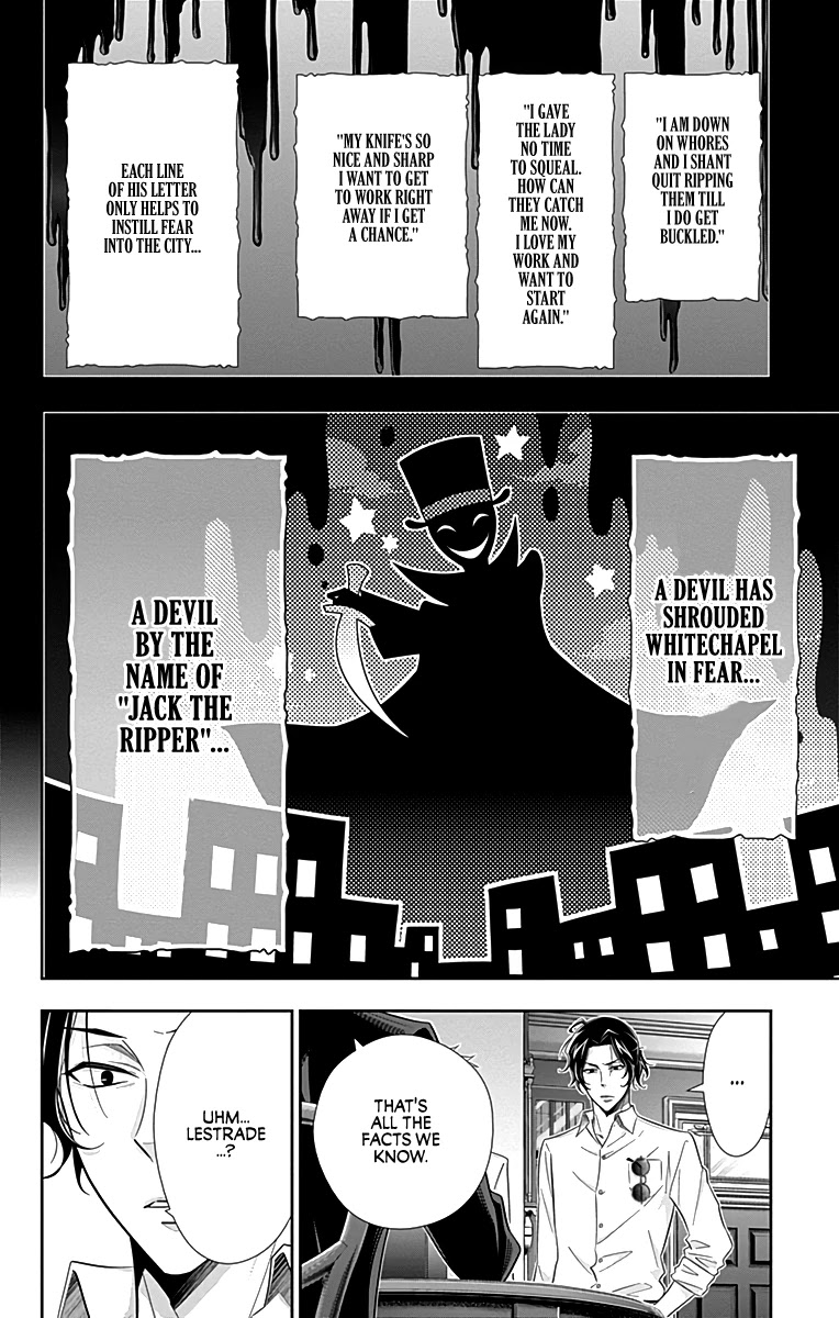 Yukoku no Moriarty Chapter 25 page 38 - Chapter 25: The Phantom of Whitechapel Act 1