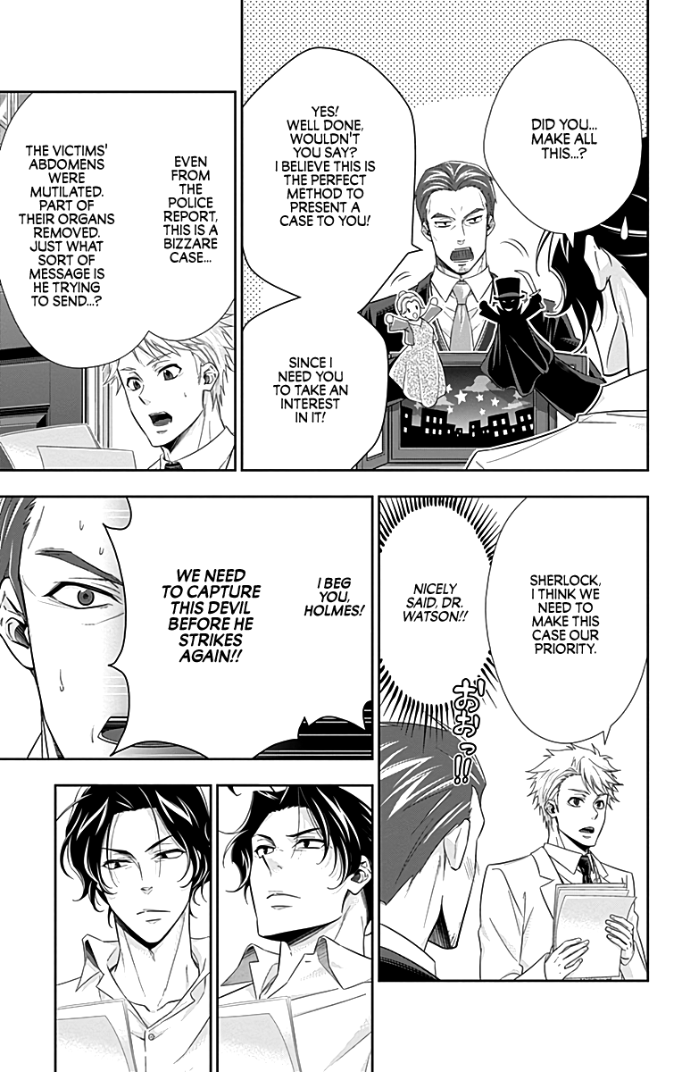 Yukoku no Moriarty Chapter 25 page 39 - Chapter 25: The Phantom of Whitechapel Act 1