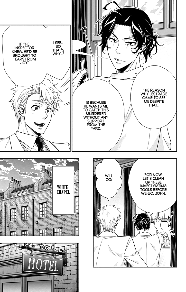 Yukoku no Moriarty Chapter 25 page 43 - Chapter 25: The Phantom of Whitechapel Act 1