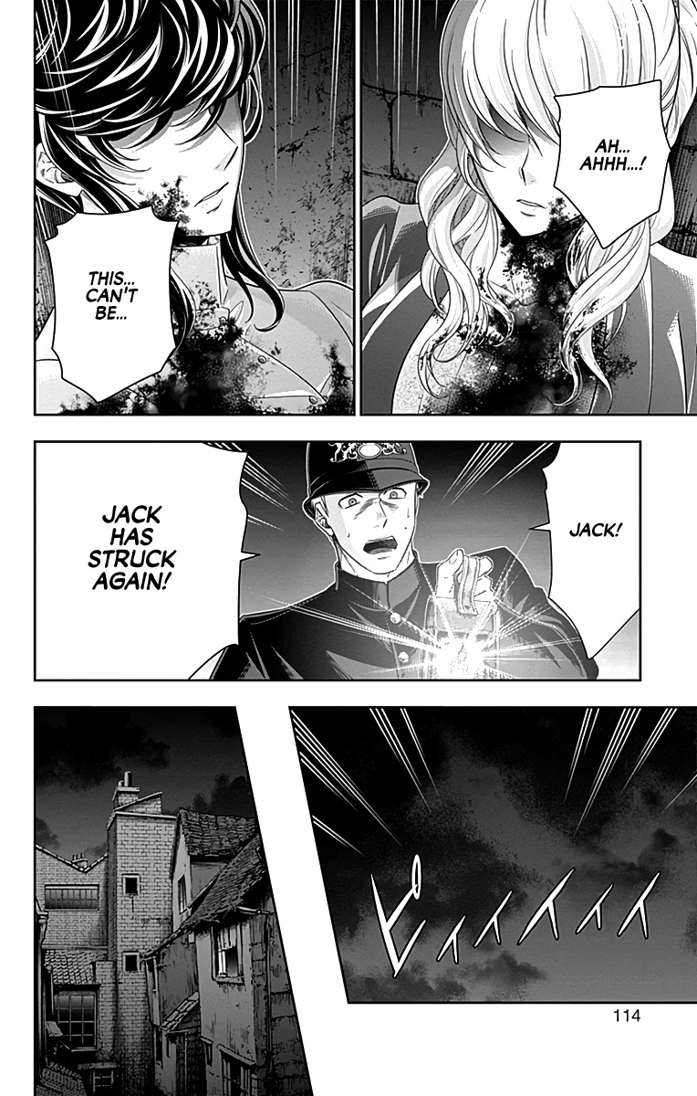Yukoku no Moriarty Chapter 26 page 14 - Chapter 26: The Phantom of Whitechapel Act 2