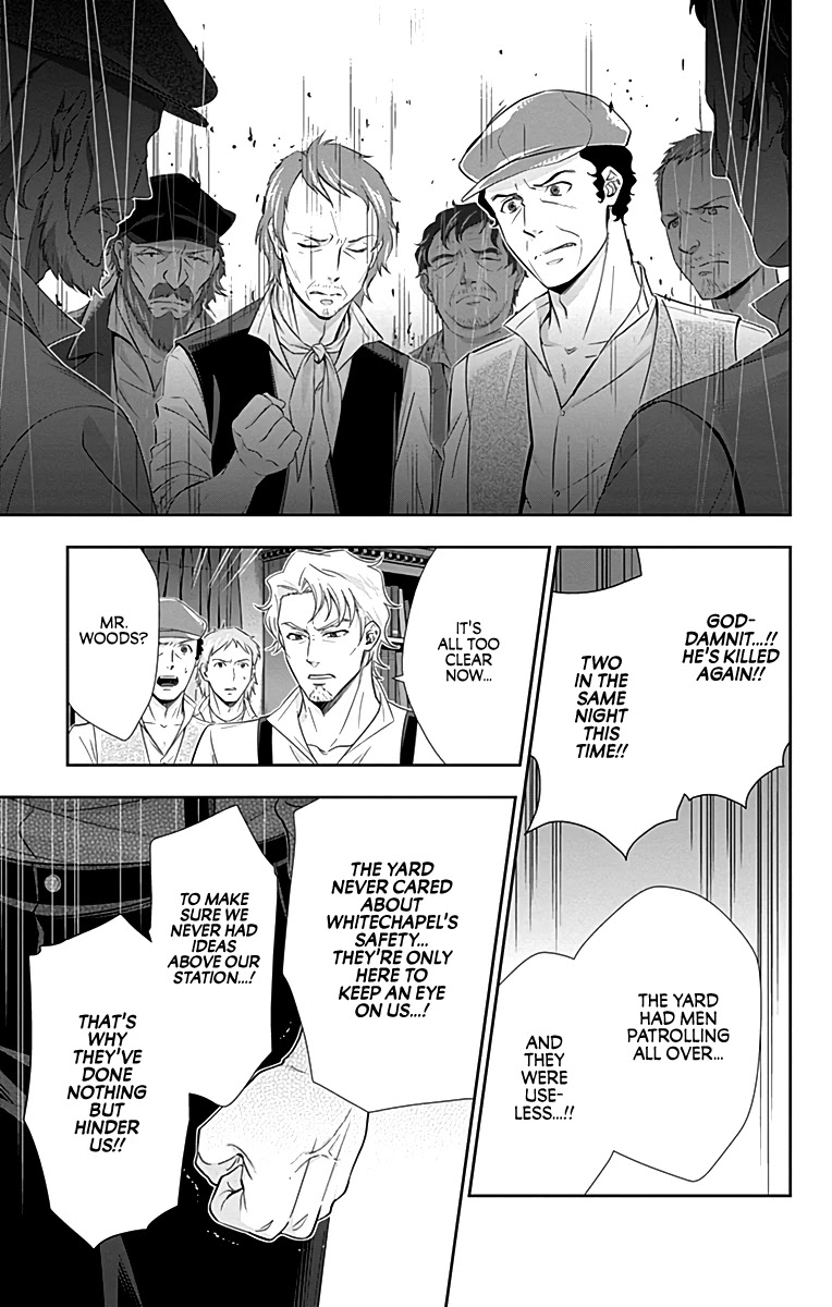 Yukoku no Moriarty Chapter 26 page 15 - Chapter 26: The Phantom of Whitechapel Act 2