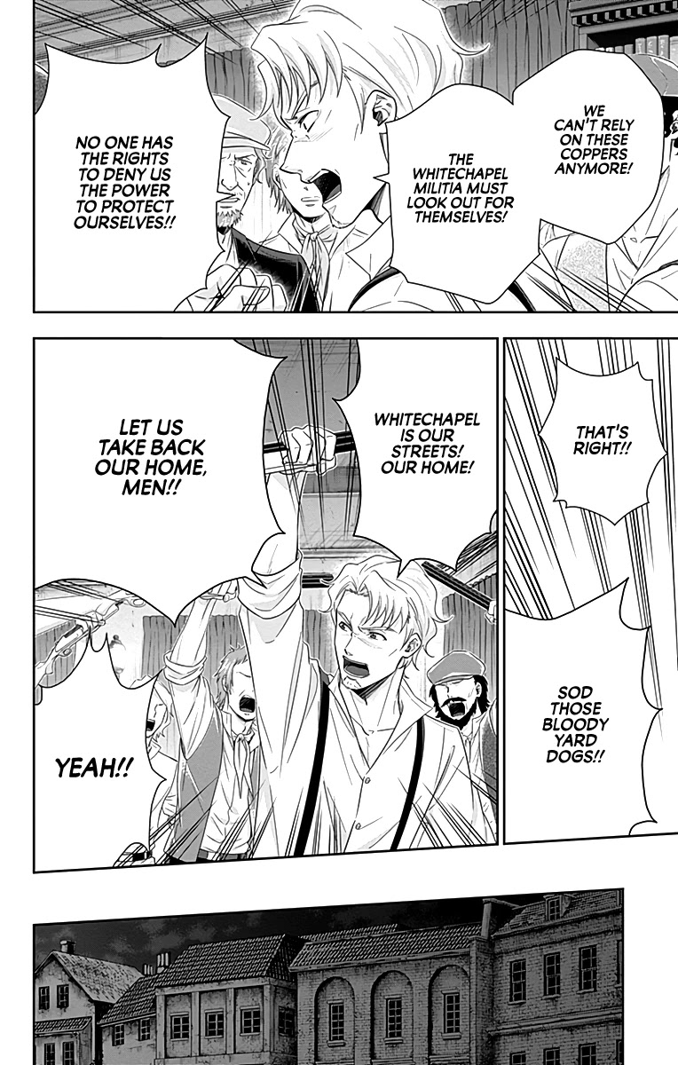 Yukoku no Moriarty Chapter 26 page 16 - Chapter 26: The Phantom of Whitechapel Act 2