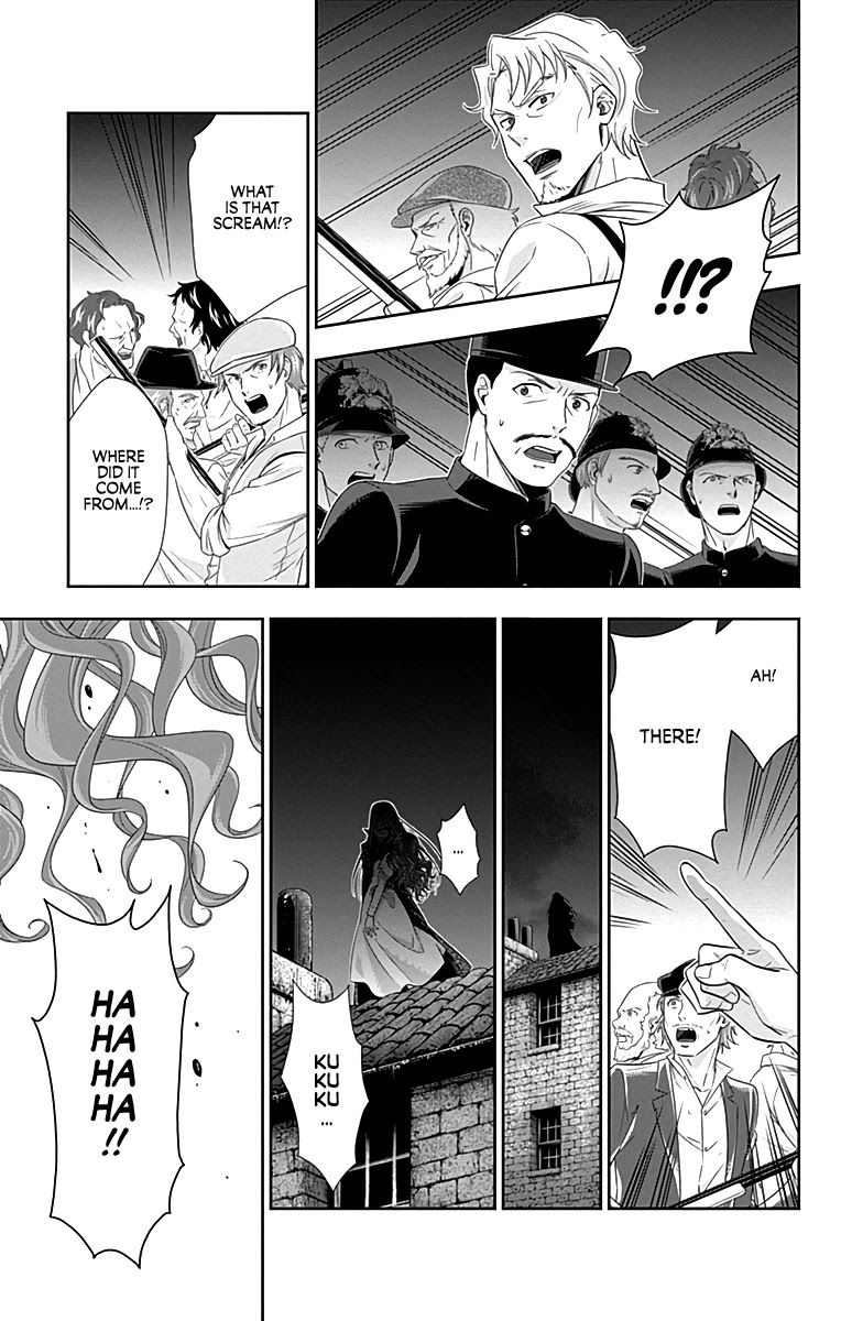 Yukoku no Moriarty Chapter 26 page 21 - Chapter 26: The Phantom of Whitechapel Act 2