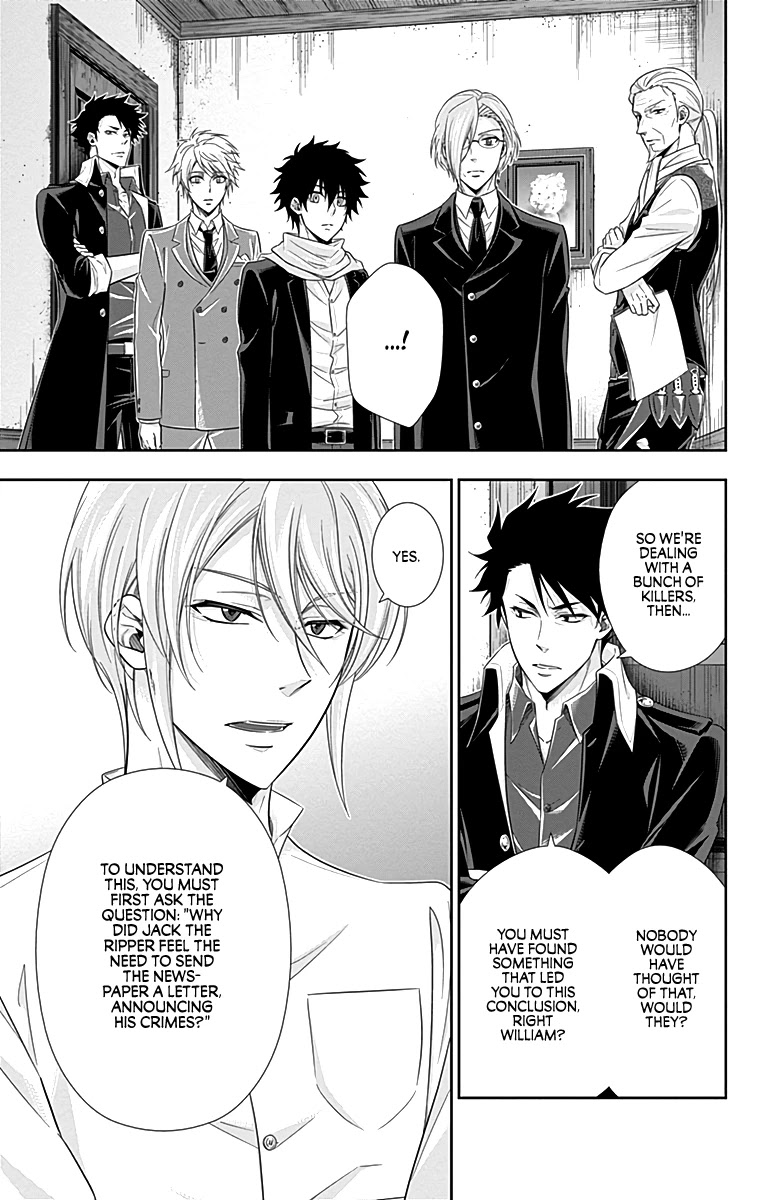 Yukoku no Moriarty Chapter 26 page 3 - Chapter 26: The Phantom of Whitechapel Act 2