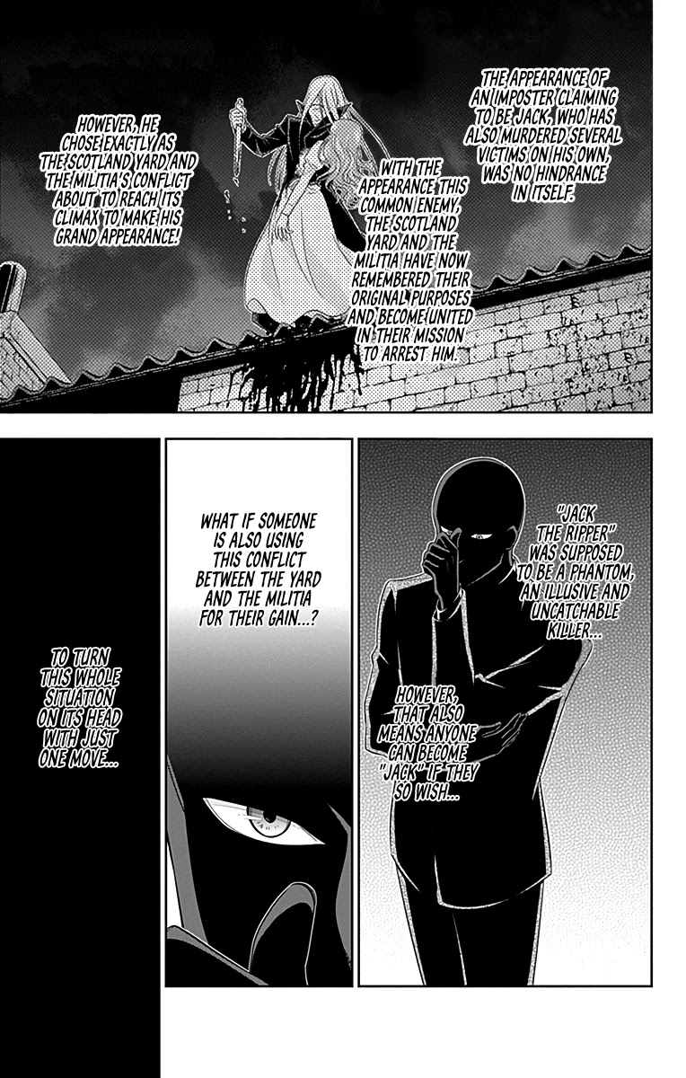 Yukoku no Moriarty Chapter 26 page 37 - Chapter 26: The Phantom of Whitechapel Act 2