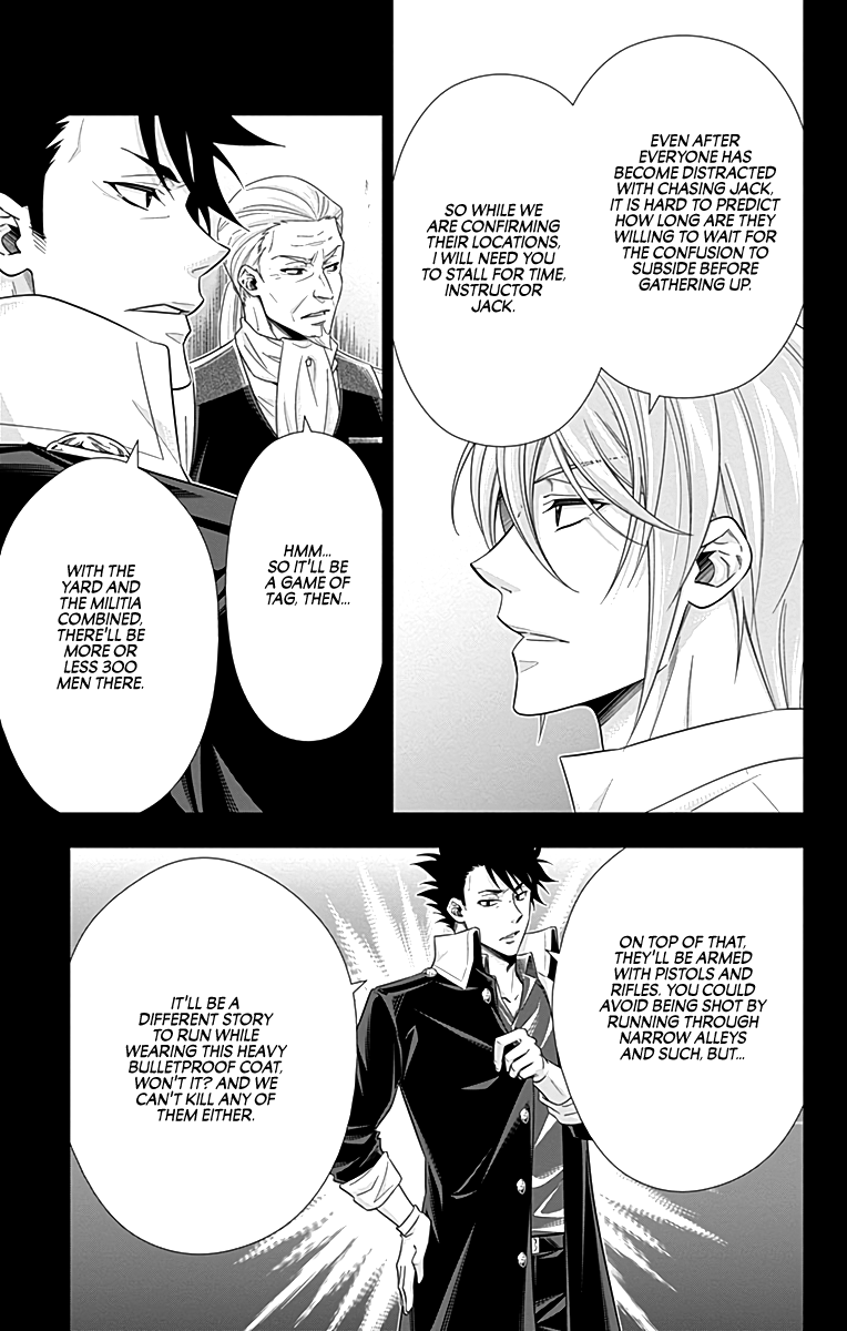 Yukoku no Moriarty Chapter 26 page 43 - Chapter 26: The Phantom of Whitechapel Act 2