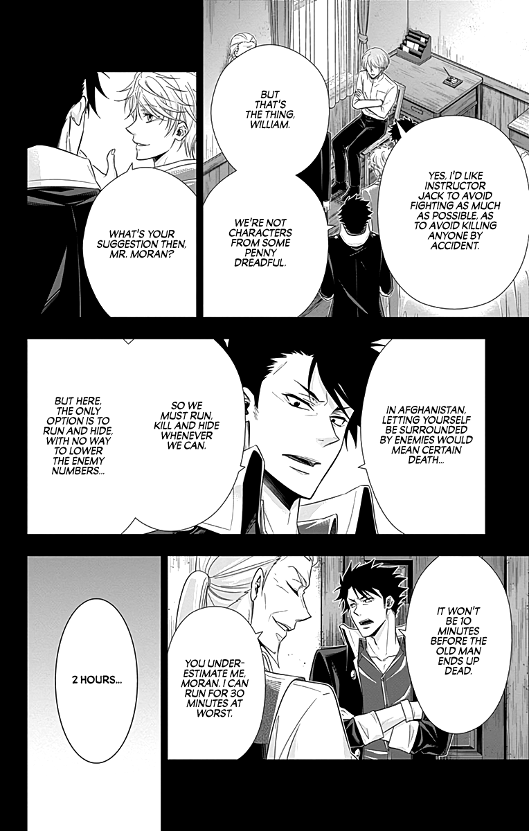 Yukoku no Moriarty Chapter 26 page 44 - Chapter 26: The Phantom of Whitechapel Act 2