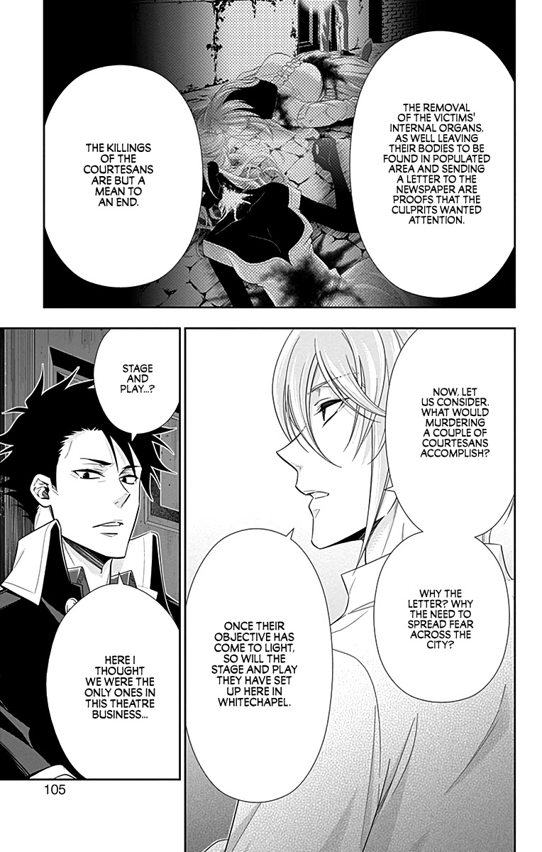 Yukoku no Moriarty Chapter 26 page 5 - Chapter 26: The Phantom of Whitechapel Act 2
