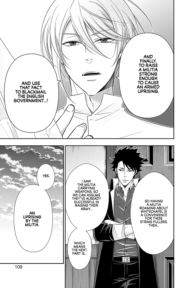 Yukoku no Moriarty Chapter 26 page 9 - Chapter 26: The Phantom of Whitechapel Act 2