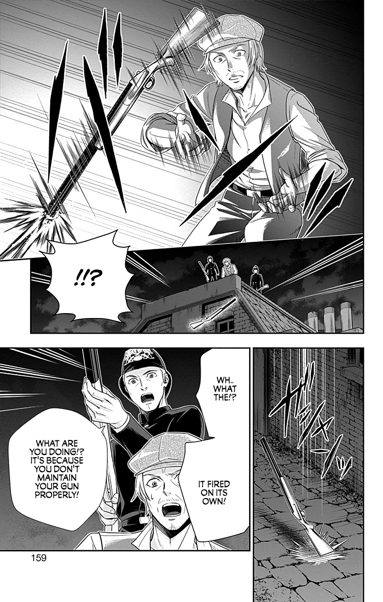 Yukoku no Moriarty Chapter 27 page 13 - Chapter 27: The Phantom of Whitechapel Act 3