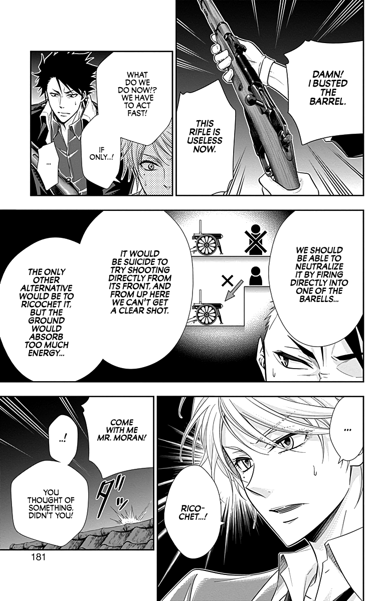 Yukoku no Moriarty Chapter 27 page 35 - Chapter 27: The Phantom of Whitechapel Act 3