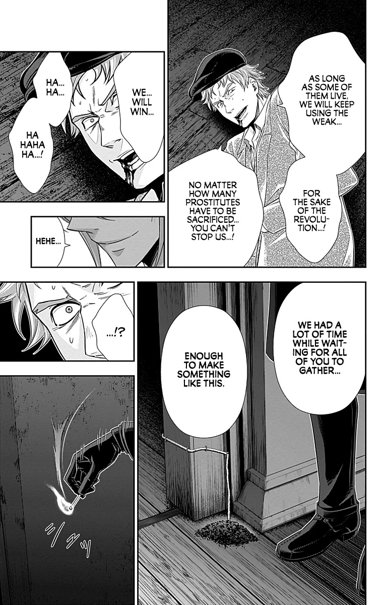 Yukoku no Moriarty Chapter 28 page 20 - Chapter 28: The Phantom of Whitechapel Act 4