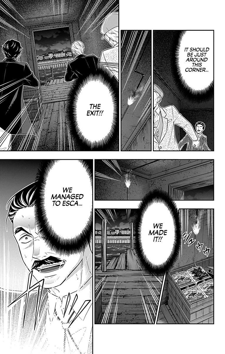 Yukoku no Moriarty Chapter 28 page 22 - Chapter 28: The Phantom of Whitechapel Act 4