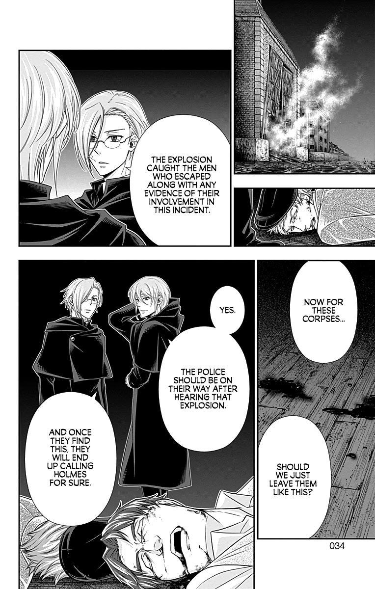 Yukoku no Moriarty Chapter 28 page 25 - Chapter 28: The Phantom of Whitechapel Act 4