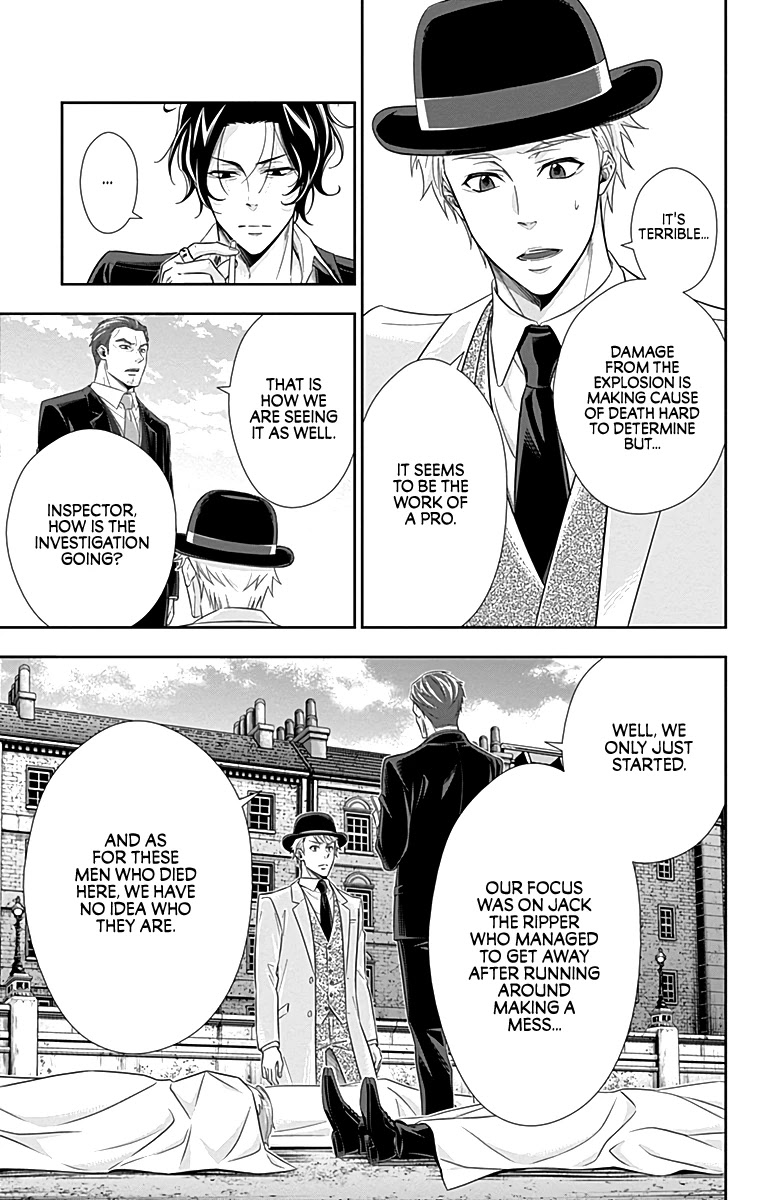 Yukoku no Moriarty Chapter 28 page 32 - Chapter 28: The Phantom of Whitechapel Act 4