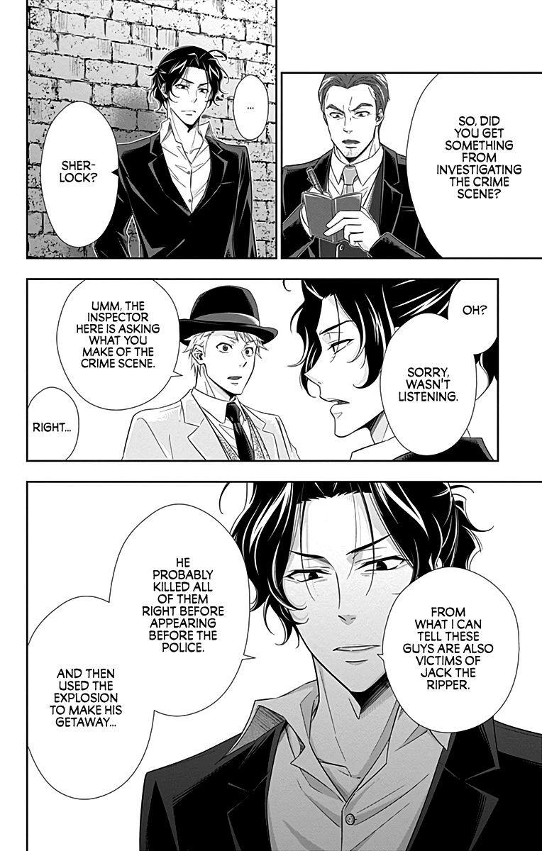 Yukoku no Moriarty Chapter 28 page 33 - Chapter 28: The Phantom of Whitechapel Act 4