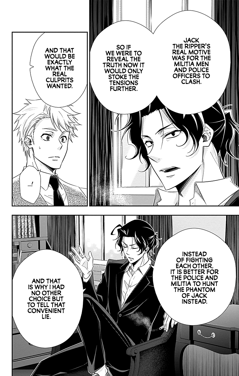 Yukoku no Moriarty Chapter 28 page 39 - Chapter 28: The Phantom of Whitechapel Act 4