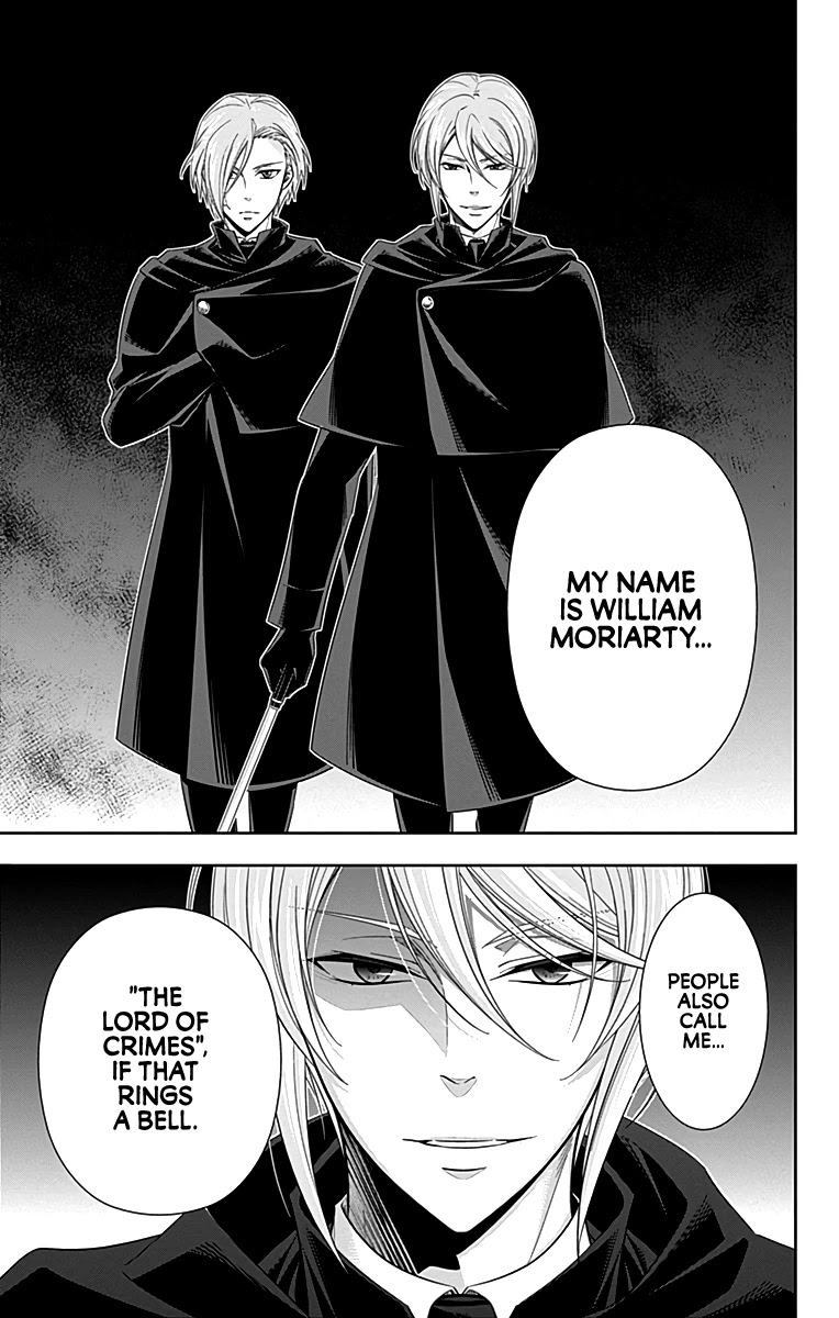 Yukoku no Moriarty Chapter 28 page 4 - Chapter 28: The Phantom of Whitechapel Act 4