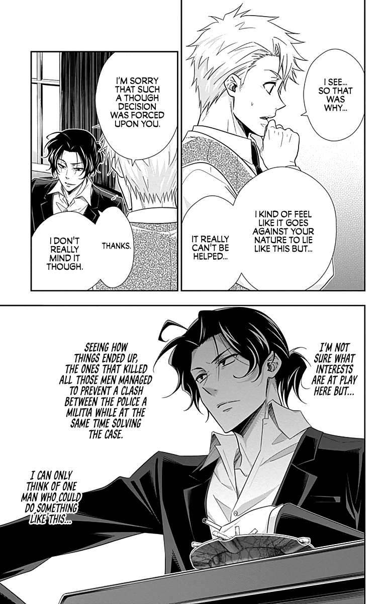 Yukoku no Moriarty Chapter 28 page 40 - Chapter 28: The Phantom of Whitechapel Act 4