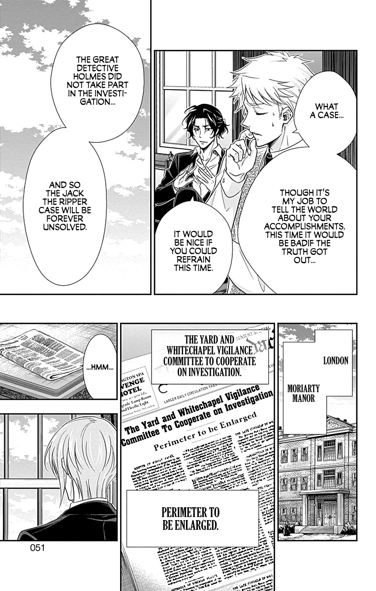 Yukoku no Moriarty Chapter 28 page 42 - Chapter 28: The Phantom of Whitechapel Act 4