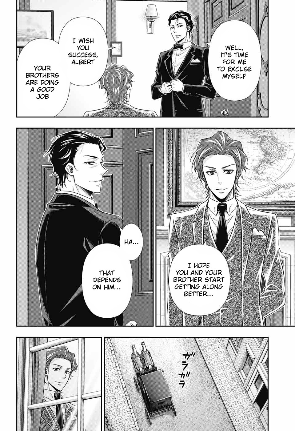 Yukoku no Moriarty Chapter 29 page 10 - Chapter 29: The Riot in New Scotland Yard Act 1