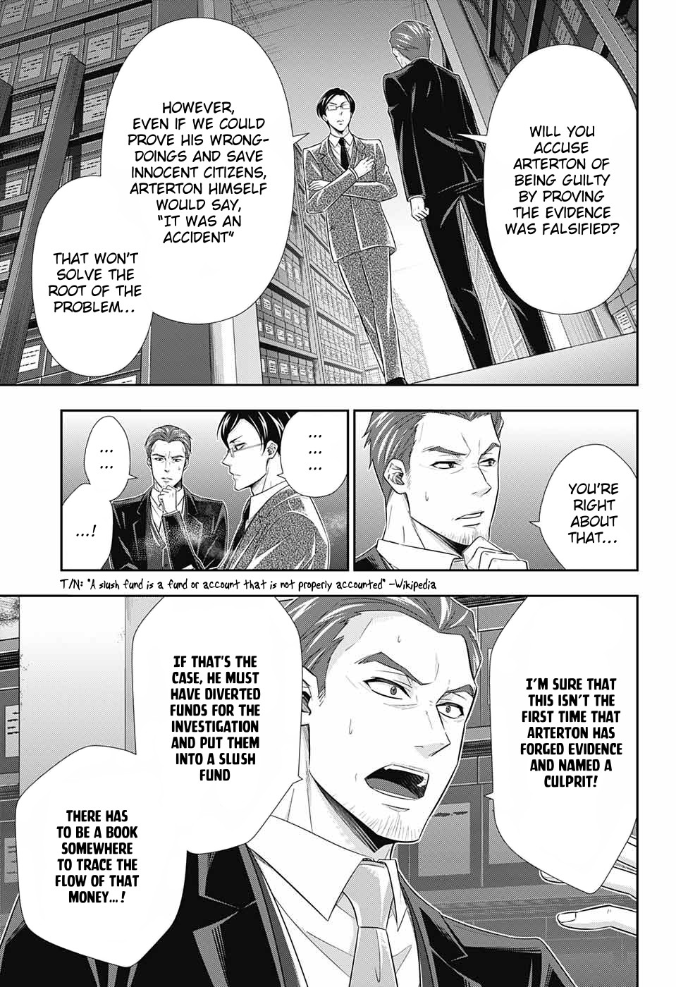 Yukoku no Moriarty Chapter 29 page 17 - Chapter 29: The Riot in New Scotland Yard Act 1