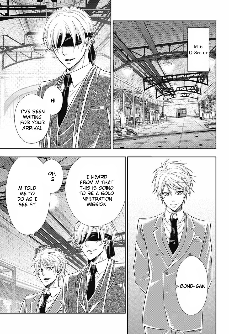 Yukoku no Moriarty Chapter 29 page 21 - Chapter 29: The Riot in New Scotland Yard Act 1