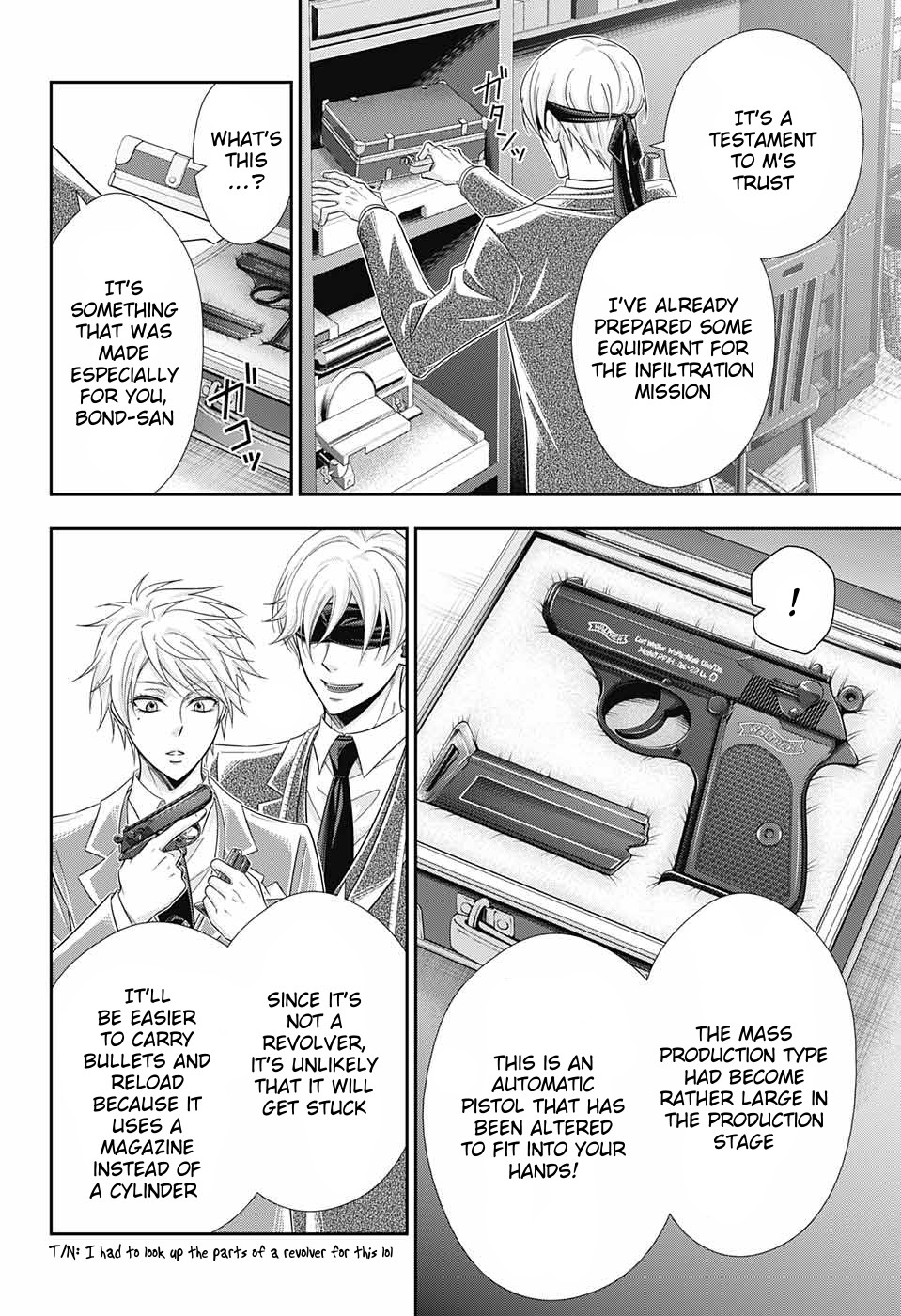 Yukoku no Moriarty Chapter 29 page 22 - Chapter 29: The Riot in New Scotland Yard Act 1
