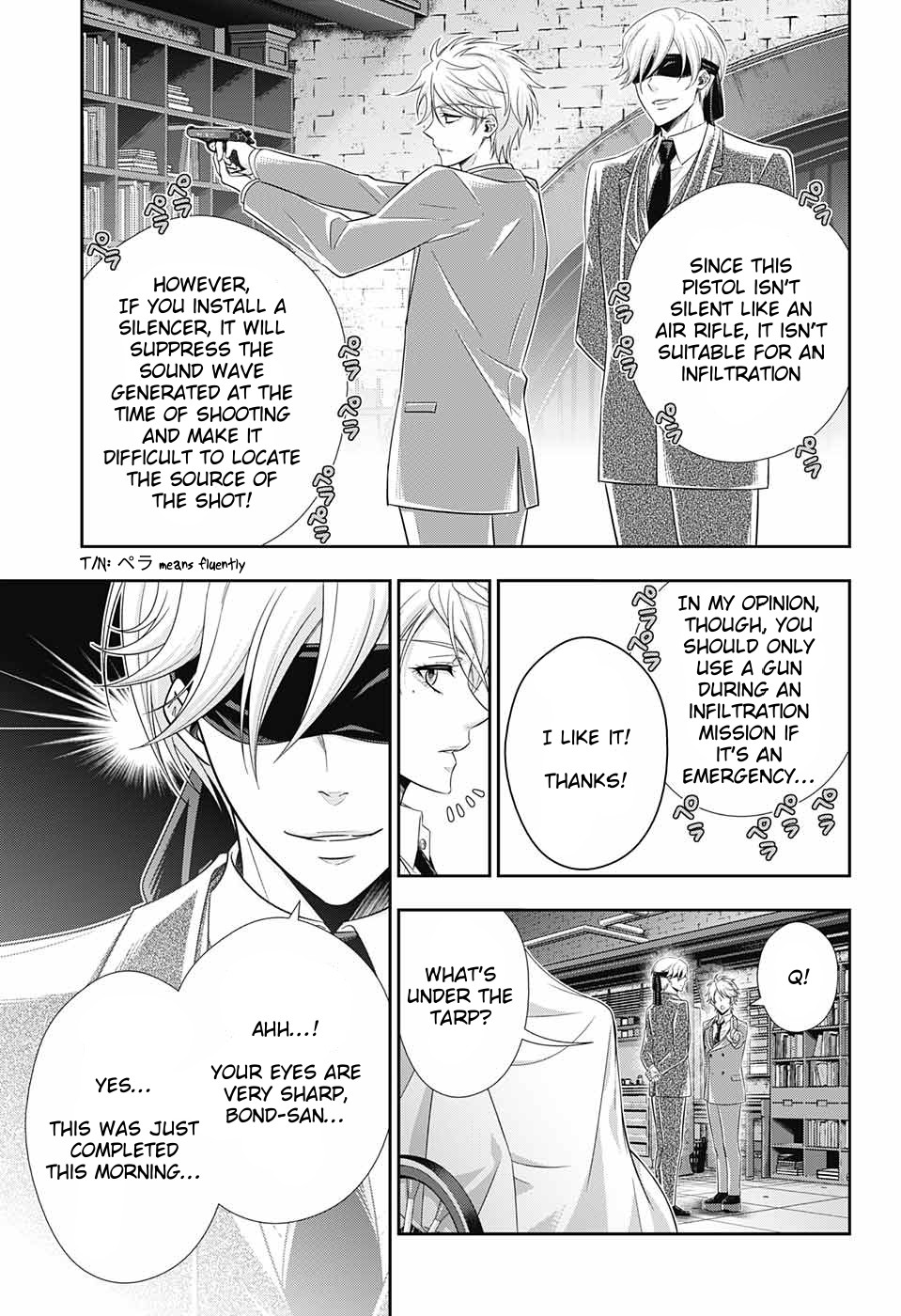 Yukoku no Moriarty Chapter 29 page 23 - Chapter 29: The Riot in New Scotland Yard Act 1