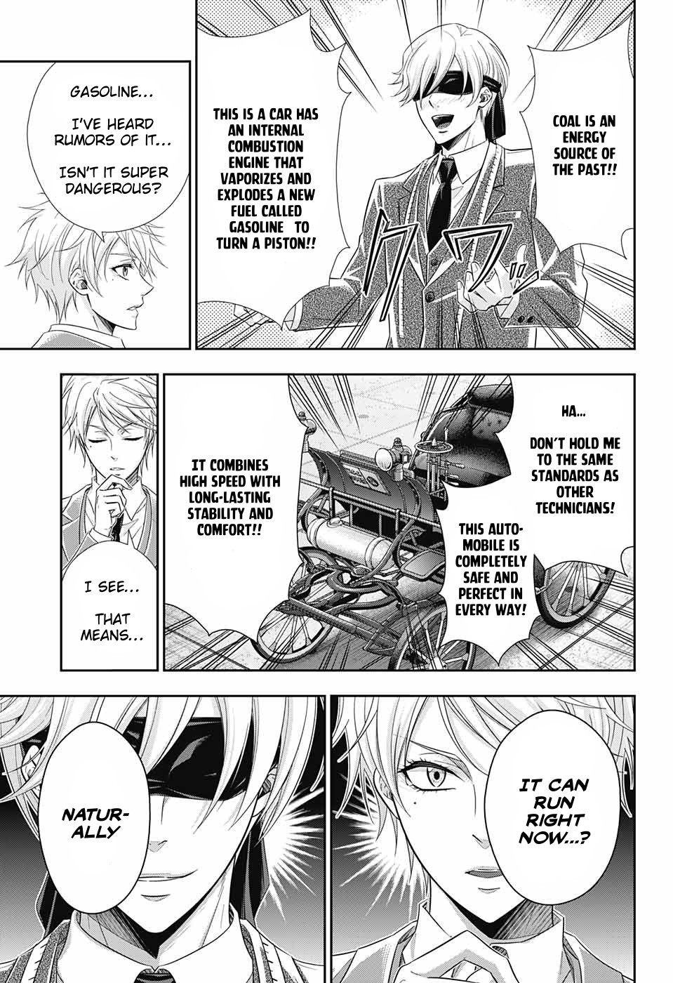 Yukoku no Moriarty Chapter 29 page 25 - Chapter 29: The Riot in New Scotland Yard Act 1